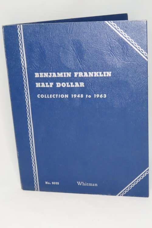 Collector`s Folder for Franklin Half Dollars 1948 - 1963,