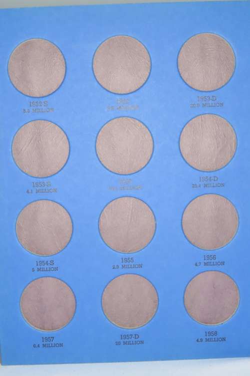 Collector`s Folder for Franklin Half Dollars 1948 - 1963,
