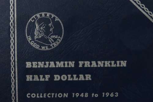 Collector`s Folder for Franklin Half Dollars 1948 - 1963,