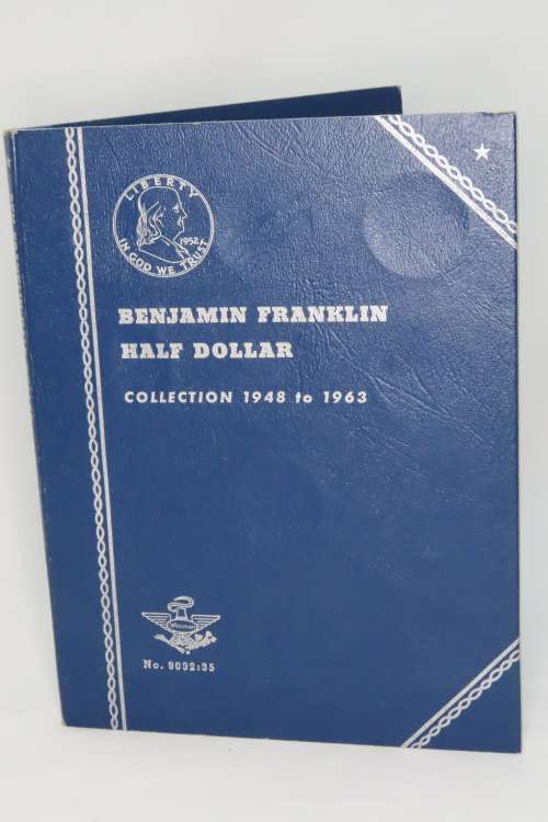 Collector`s Folder for Franklin Half Dollars 1948 - 1963,