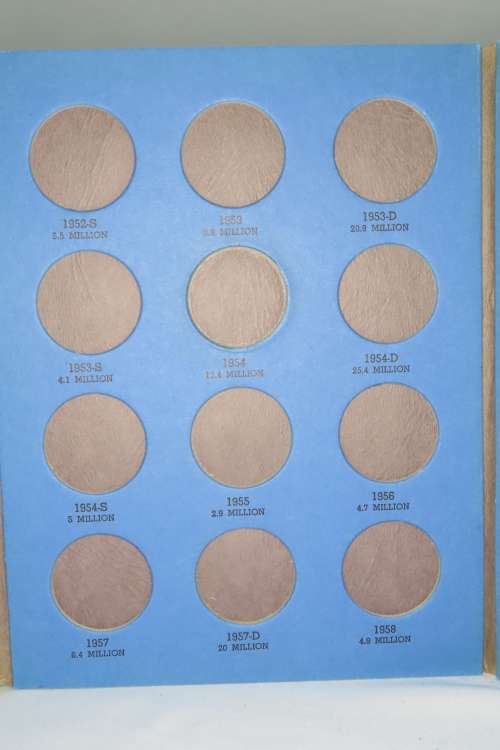Collector`s Folder for Franklin Half Dollars 1948 - 1963,