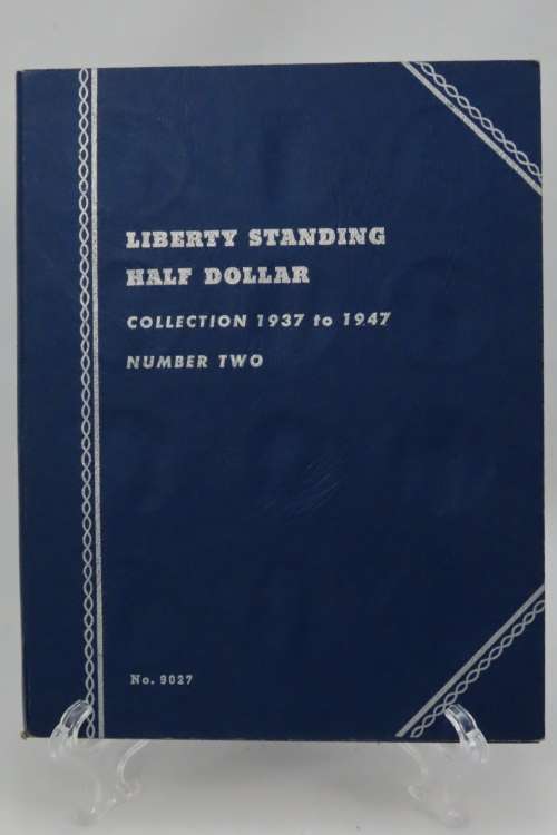 Collector`s Folder for Walking Liberty Half Dollars 1937 - 1947, Book Two