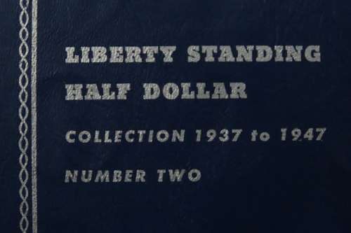 Collector`s Folder for Walking Liberty Half Dollars 1937 - 1947, Book Two