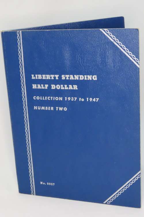 Collector`s Folder for Walking Liberty Half Dollars 1937 - 1947, Book Two