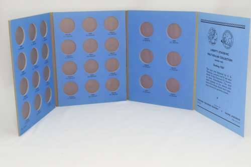 Collector`s Folder for Walking Liberty Half Dollars 1937 - 1947, Book Two