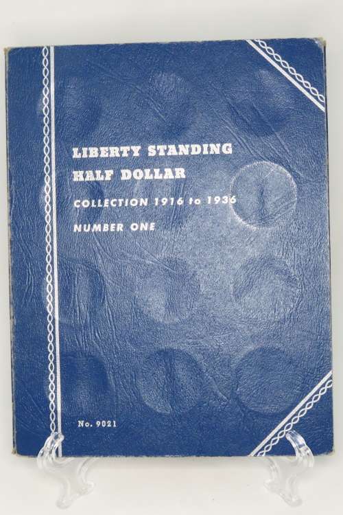 Collector`s Folder for Walking Liberty Half Dollars 1916 - 1936, Book One