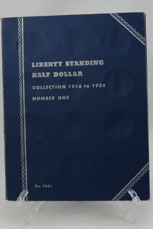 Collector`s Folder for Walking Liberty Half Dollars 1916 - 1936, Book One