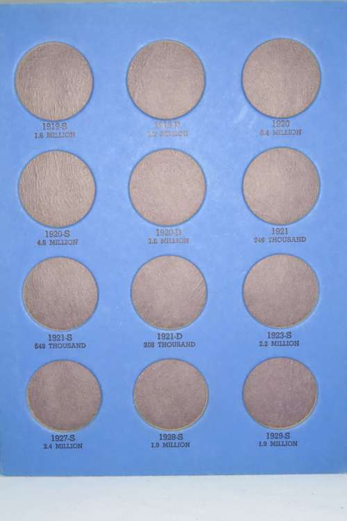 Collector`s Folder for Walking Liberty Half Dollars 1916 - 1936, Book One