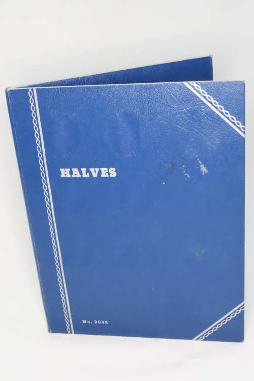 Collector`s Folder for Half Dollars No Dates - Damaged
