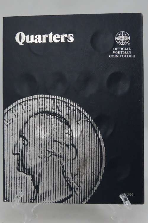 Collector`s Folder for Quarter Dollars No Dates - Damaged