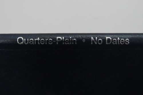 Collector`s Folder for Quarter Dollars No Dates - Damaged