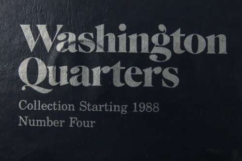 Collector`s Folder for Washington Quarter Dollars Starting 1988