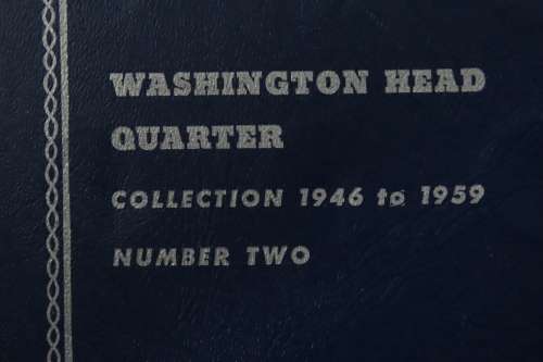 Collector`s Folder for Washington Quarter Dollars 1946 - 1959
