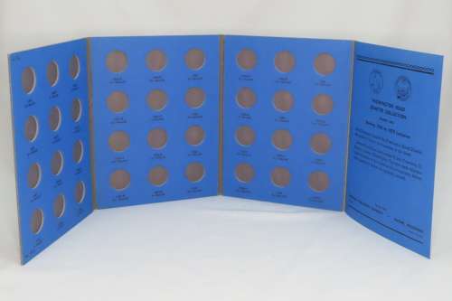 Collector`s Folder for Washington Quarter Dollars 1946 - 1959