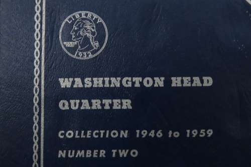 Collector`s Folder for Washington Quarter Dollars 1946 - 1959