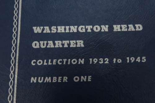 Collector`s Folder for Washington Quarter Dollars 1932 - 1945