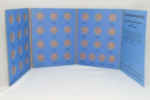 Collector`s Folder for Washington Quarter Dollars 1932 - 1945