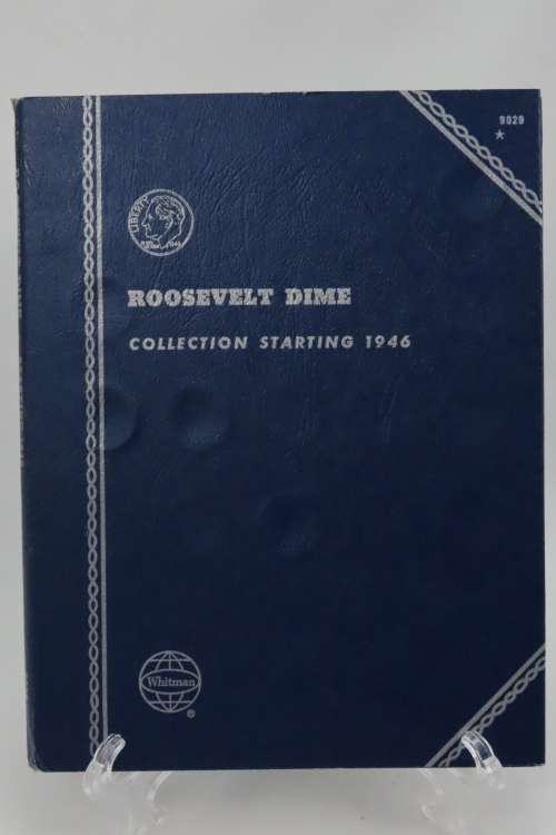 Collector`s Folder for Roosevelt Dime Collection Starting 1946 to 1978