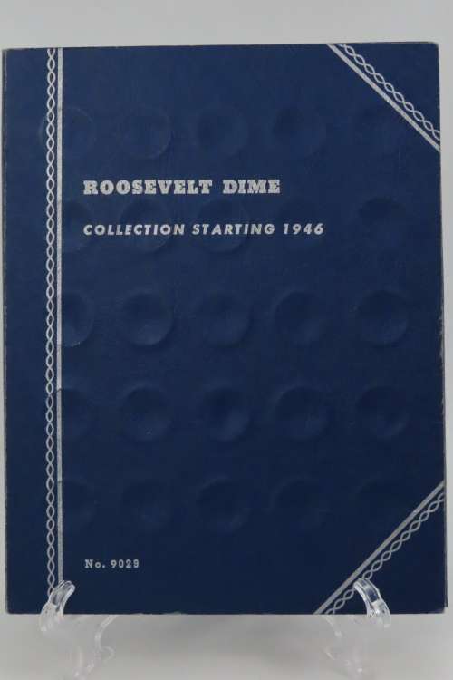Collector`s Folder for Roosevelt Dime Collection Starting 1946 to 1978