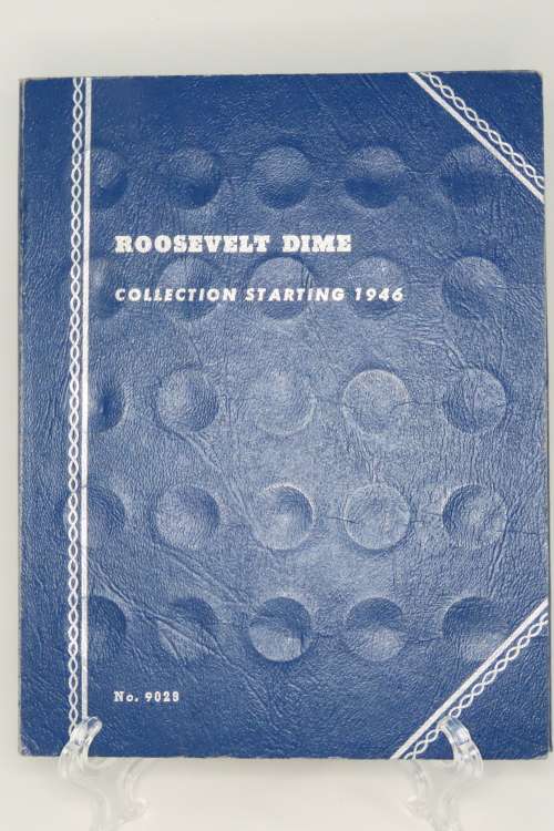Collector`s Folder for Roosevelt Dime Collection Starting 1946 to 1978