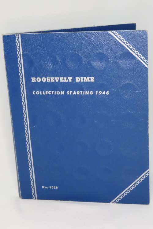 Collector`s Folder for Roosevelt Dime Collection Starting 1946 to 1978