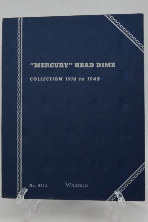 Collector`s Folder for Mercury Head Dime Collection 1916 to 1945