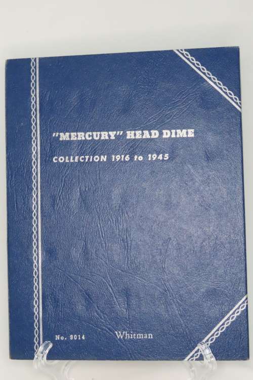 Collector`s Folder for Mercury Head Dime Collection 1916 to 1945