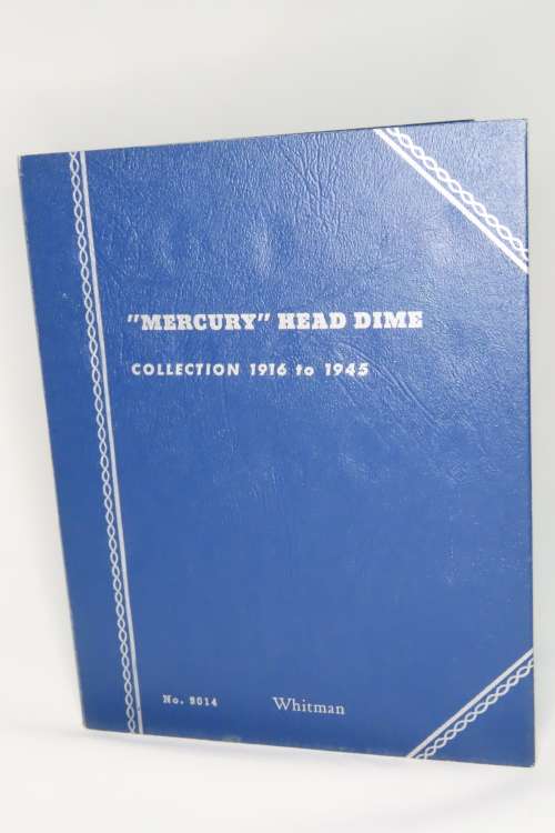 Collector`s Folder for Mercury Head Dime Collection 1916 to 1945