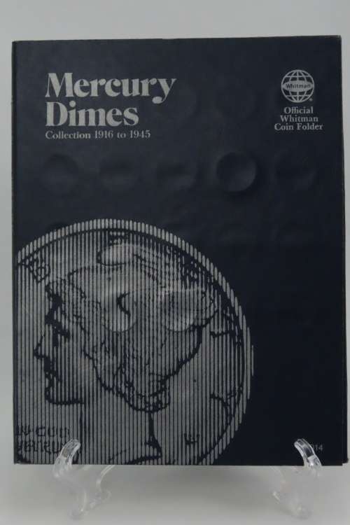 Collector`s Folder for Mercury Head Dime Collection 1916 to 1945