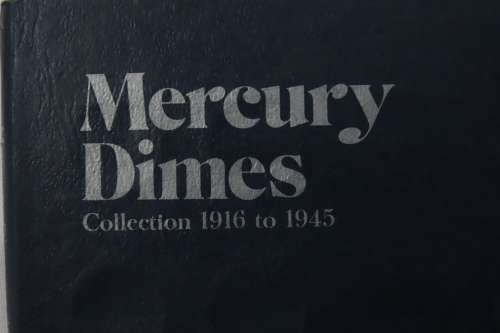 Collector`s Folder for Mercury Head Dime Collection 1916 to 1945