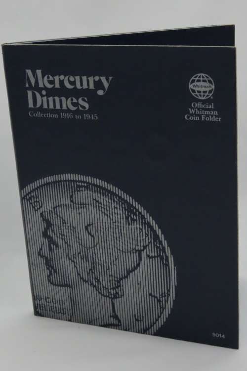 Collector`s Folder for Mercury Head Dime Collection 1916 to 1945