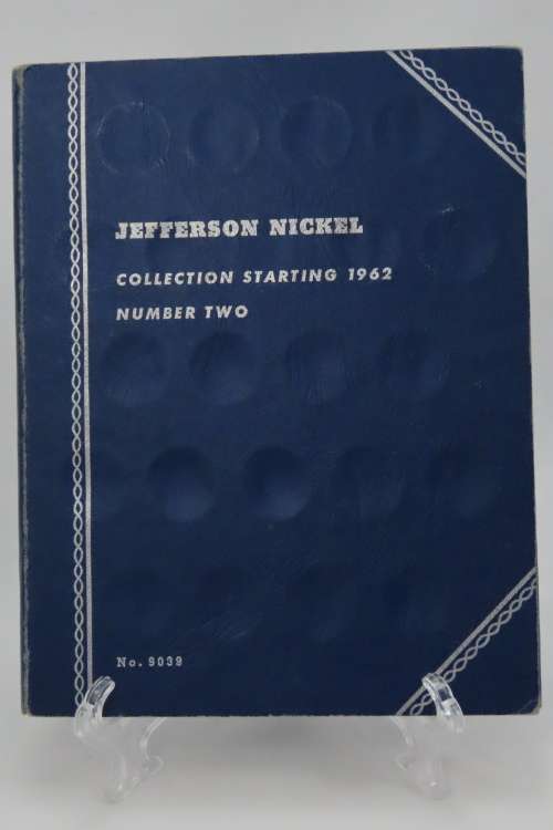 Collector`s Folder for Jefferson Nickel Collection 1962 to 1995