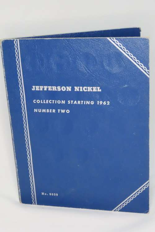 Collector`s Folder for Jefferson Nickel Collection 1962 to 1995