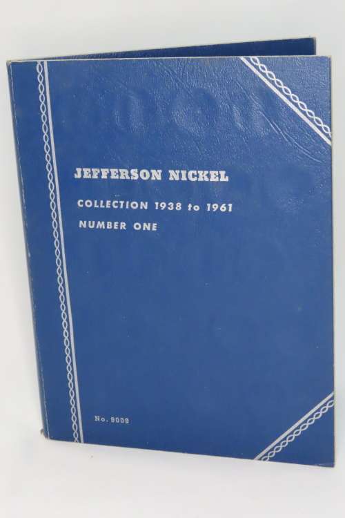 Collector`s Folder for Jefferson Nickel Collection 1938 to 1961