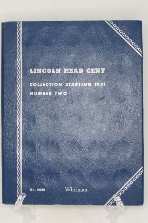 Collector`s Folder for Lincoln Cent Collection Starting 1941 to 1974