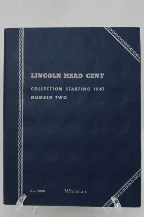 Collector`s Folder for Lincoln Cent Collection Starting 1941 to 1974