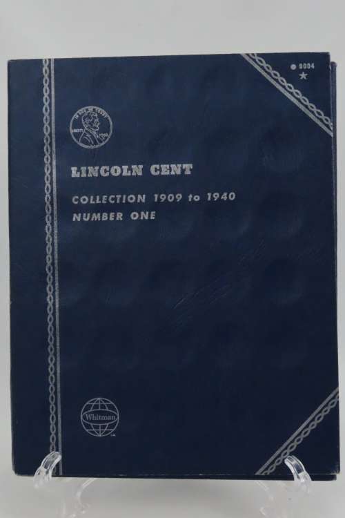 Collector`s Folder for Lincoln Cent Collection Starting 1909 to 1940