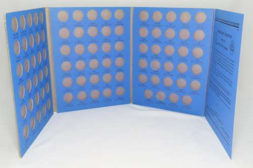 Collector`s Folder for Lincoln Cent Collection Starting 1909 to 1940