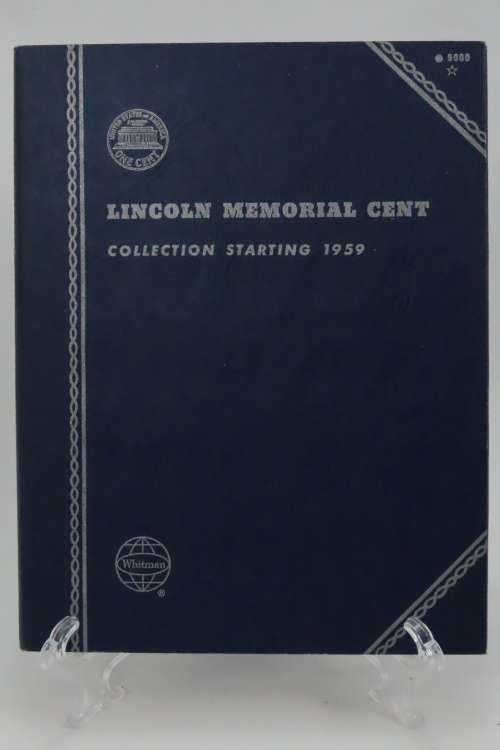 Collector`s Folder for Lincoln Memorial Cent Collection 1959 to 1998