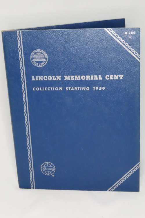 Collector`s Folder for Lincoln Memorial Cent Collection 1959 to 1998