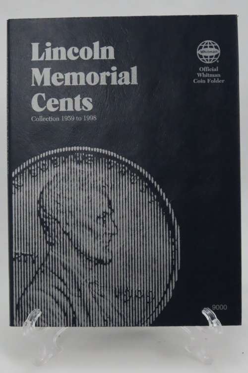 Collector`s Folder for Lincoln Memorial Cent Collection 1959 to 1998