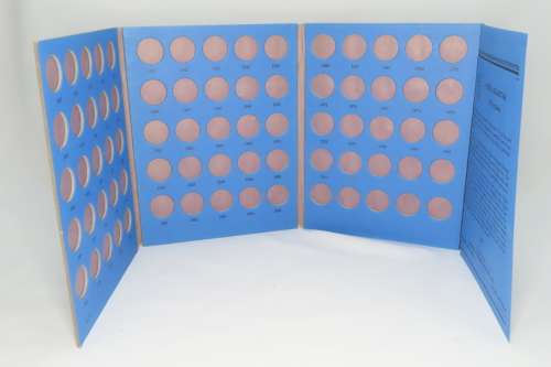 Collector`s Folder for American Nickel Collection 1913 to 1990 One A Year