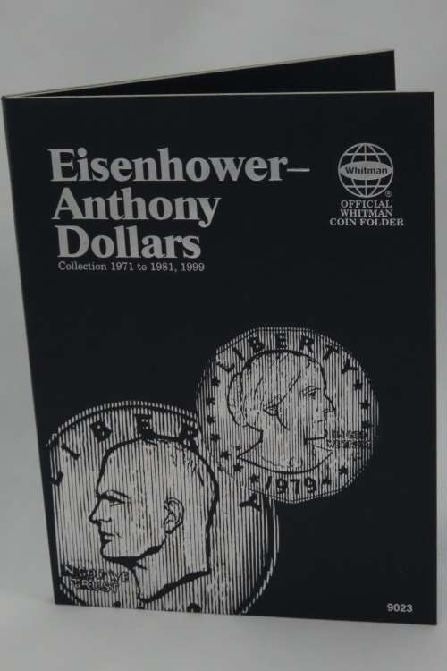 Collector`s Folder for Eisenhower and Anthony Dollars Collection 1971 to 1981 + 99