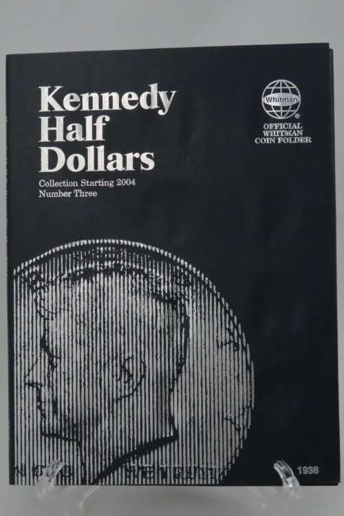 Collector`s Folder for Kennedy Half Dollars Collection 2004 to 2021