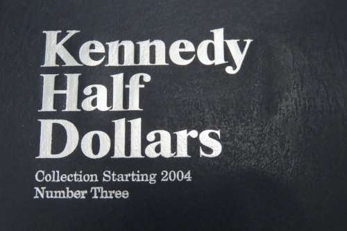 Collector`s Folder for Kennedy Half Dollars Collection 2004 to 2021