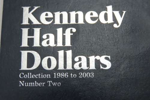 Collector`s Folder for Kennedy Half Dollars Collection 1986 to 2003