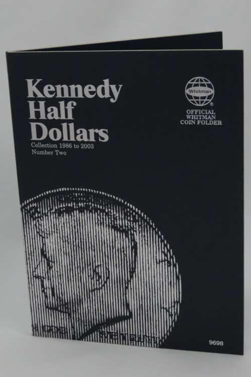 Collector`s Folder for Kennedy Half Dollars Collection 1986 to 2003