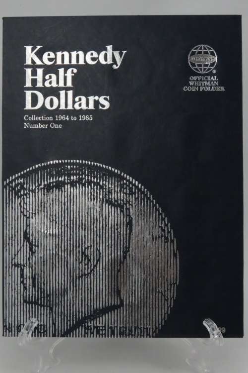 Collector`s Folder for Kennedy Half Dollars Collection 1964 to 1985