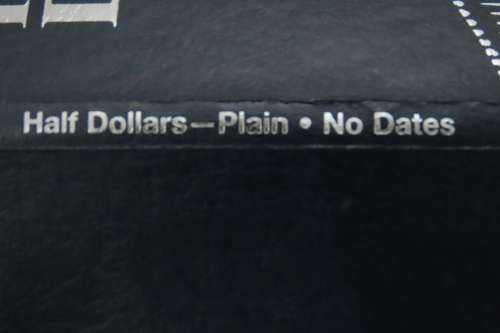 Collector`s Folder for Plain Half Dollars Collection No Dates