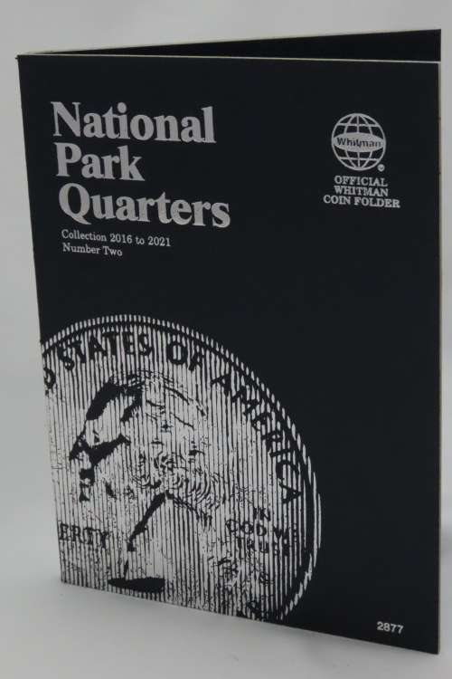 Collector`s Folder for National Parks Quarter Dollars Collection 2016 to 2021